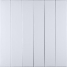 Самоклеюча декоративна 3D панель біле дерево 3D Loft 700x700x5мм (3331-5)