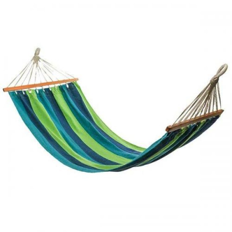 Гамак із планкою Amazonas Мексиканський 200×150см Синій