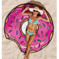 Пляжний Килимок Mine Пончик Рожевий (hub_yvxcfe)