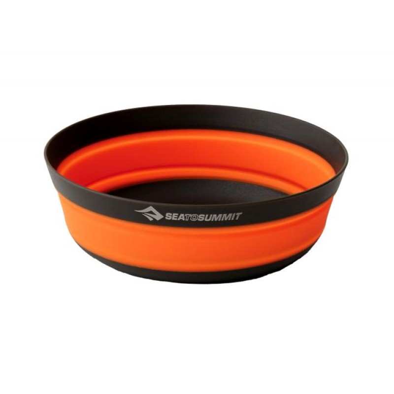 Миска складана Sea to Summit Frontier UL Collapsible Bowl L Чорно-жовтогарячий (STS ACK038011-060606)