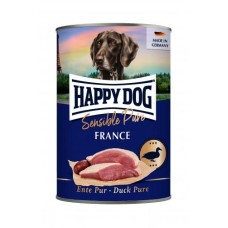 Влажный корм для собак Happy Dog с уткой Sens Ente Pur Ds 200 g