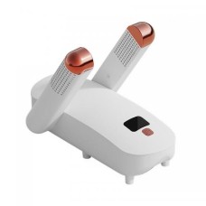 Сушарка для взуття Lesko YM-102 White компактна антибактеріальна та стерилізуюча з таймером