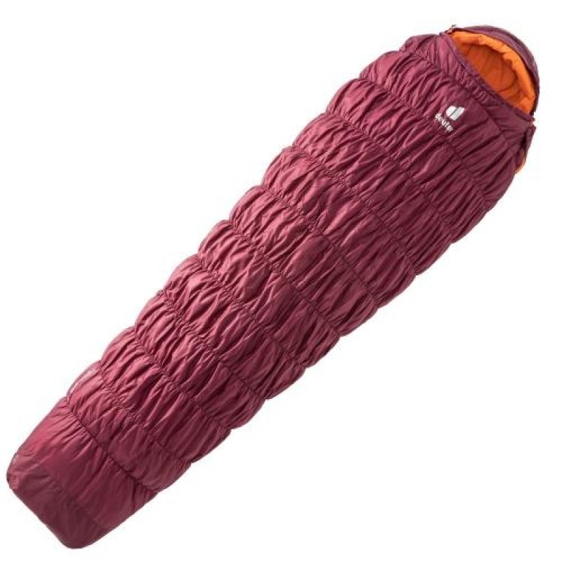 Спальник Deuter Exosphere -6 SL R правий Maron-Mango (1052-3700321 5905 0)