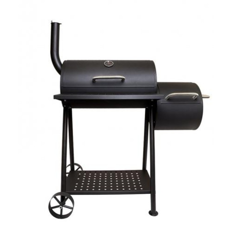Гриль Барбекю На Колісах З Термометром Levistellalv20021709D 115X55X128 Чорний