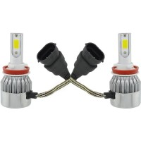 Автомобільні світлодіодні LED лампи RIAS C6 H11 36W 6000K (3_00369)