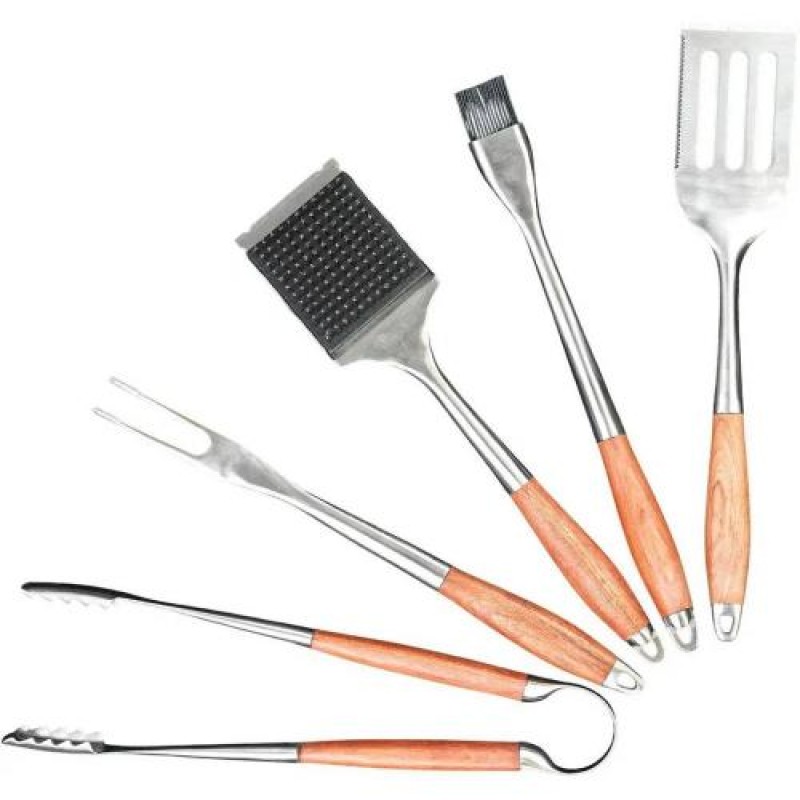 Набір для грилю та барбекю Viking Create Світло-коричневий 5 предметів (СС-028)