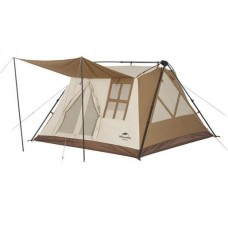 Намет чотиримісний з навісом Naturehike CNH22ZP029 Світло-коричневий (2329007920)