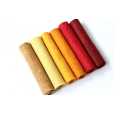 Набір американського м'якого фетру Pugovichok Пряна тыква 6 кольорів.