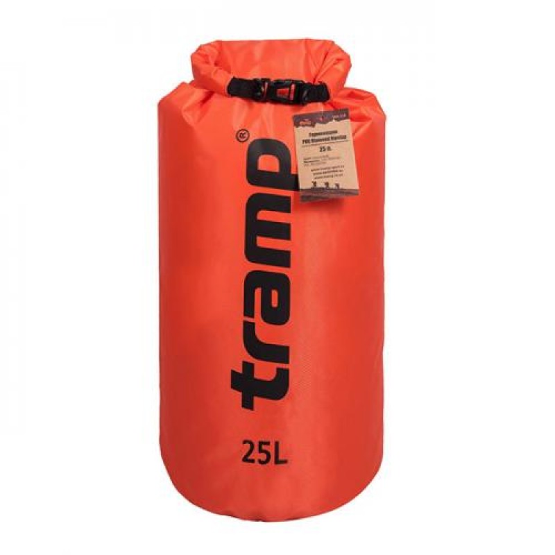 Гермомішок 25 л Tramp PVC Diamond Rip-Stop TRA-118-orange Помаранчевий