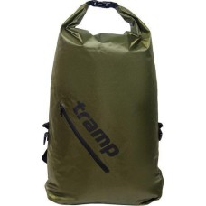 Рюкзак герметичний герморюкзак Tramp TRA-256 Olive Diamond Rip-Stop 25 л Оливковий (007168)