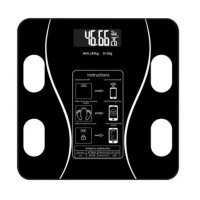 Ваги на підлогу розумні RIAS A-8003 Bluetooth до 180 кг Black (3_01548)