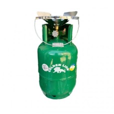 Газовий балон 12 л з пальником 2,5 кВт комплект Golden Lion Rudyy Пікнік-SV