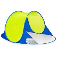 Намет пляжний Spokey Altus 195x100x85 см Жовто-синій