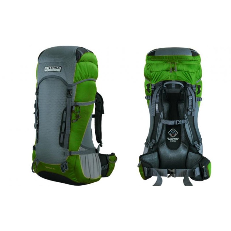 Рюкзак Terra Incognita Impuls 40 Green-Grey (TI-03439)