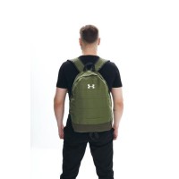 Рюкзак Матрас Хакі Under Armour біле лого (2256996591)