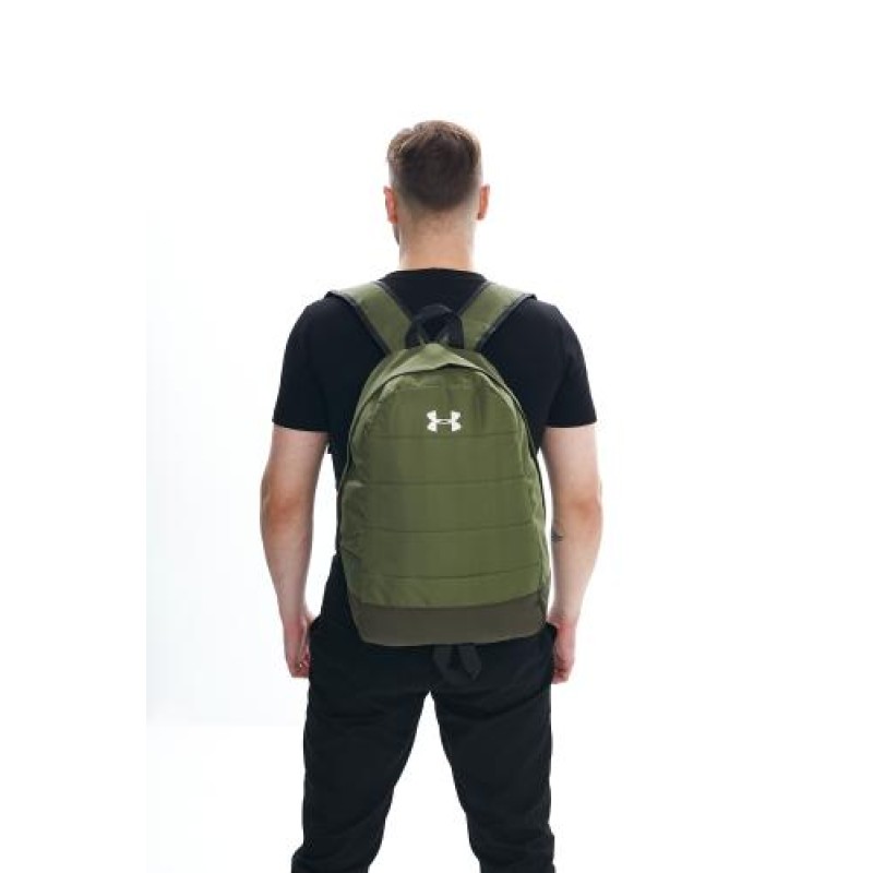 Рюкзак Матрас Хакі Under Armour біле лого (2256996591)