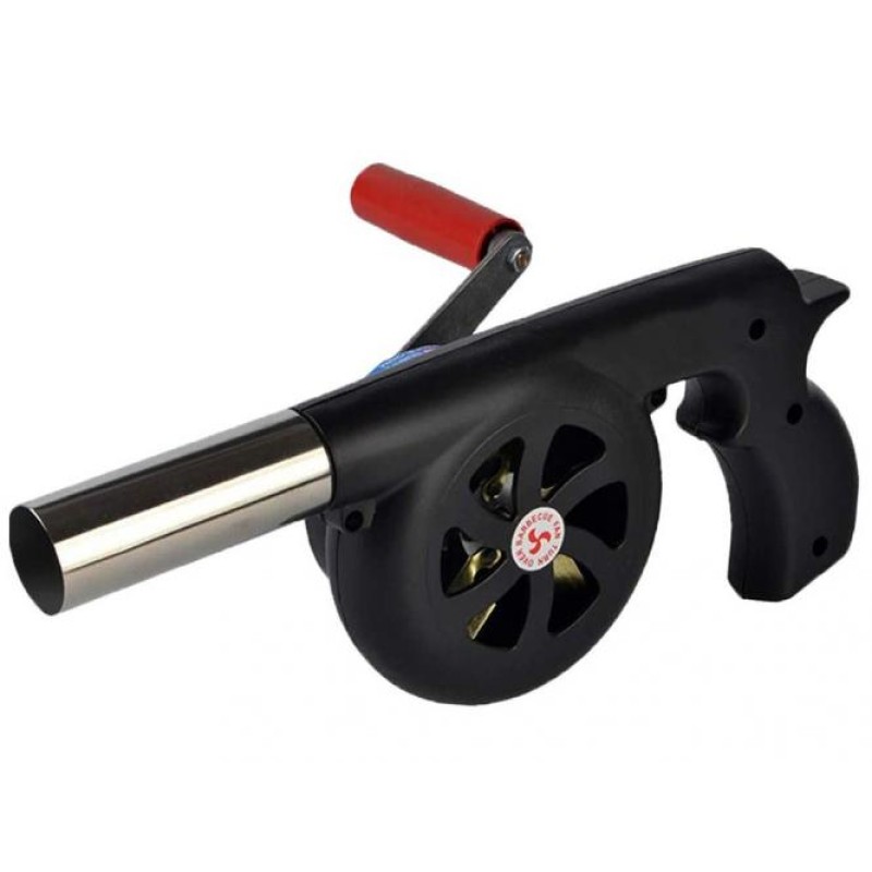 Ручний вентилятор для барбекю RIAS BBQ-40W Black (3_01629)