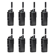 Комплект рацій Motorola Шифрування DP4400 VHF AES-256 8 шт Чорний (2053)