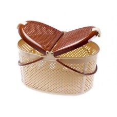 Переноска для котів Hoz 25х40х32 см Бежевий (SP110)