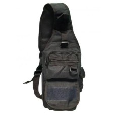 Тактична сумка через плече BTMF Чорна