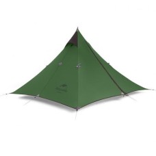 Намет одномісний з гострою верхівкою Naturehike NH17T030-L 210x210x135 см Темно-зелений (2328781338)