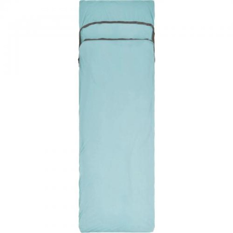 Вкладиш у спальник Sea To Summit Comfort Blend Sleeping Bag Liner Rectangular w/ Pillow Sleeve Бірюзовий (1033-STS ASL032071-250201)