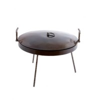 Набір-комплект мангал сковорідки з кришкою та чохлом діаметром 40 см BroniDisk T-MB27274