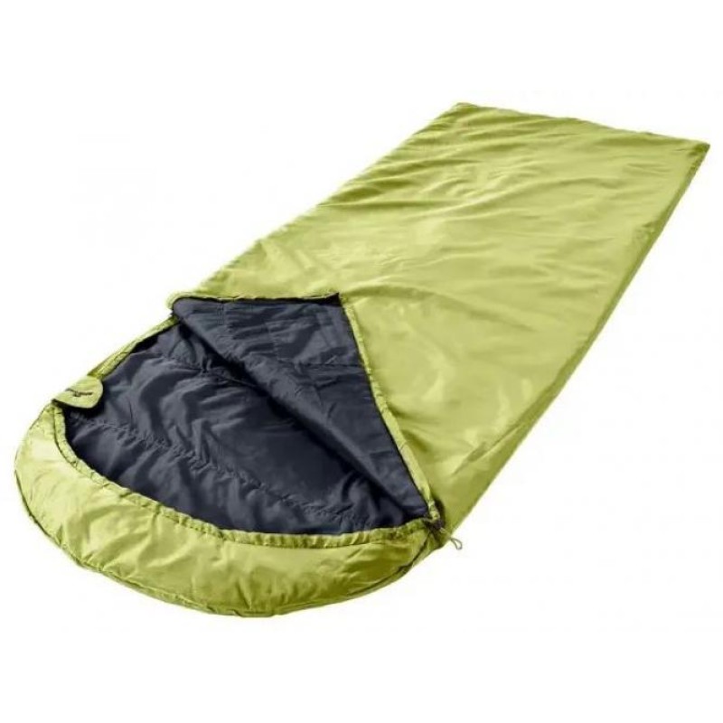Літній спальний мішок спальник Rocktrail 220х76 см Салатово-чорний (100374542002)