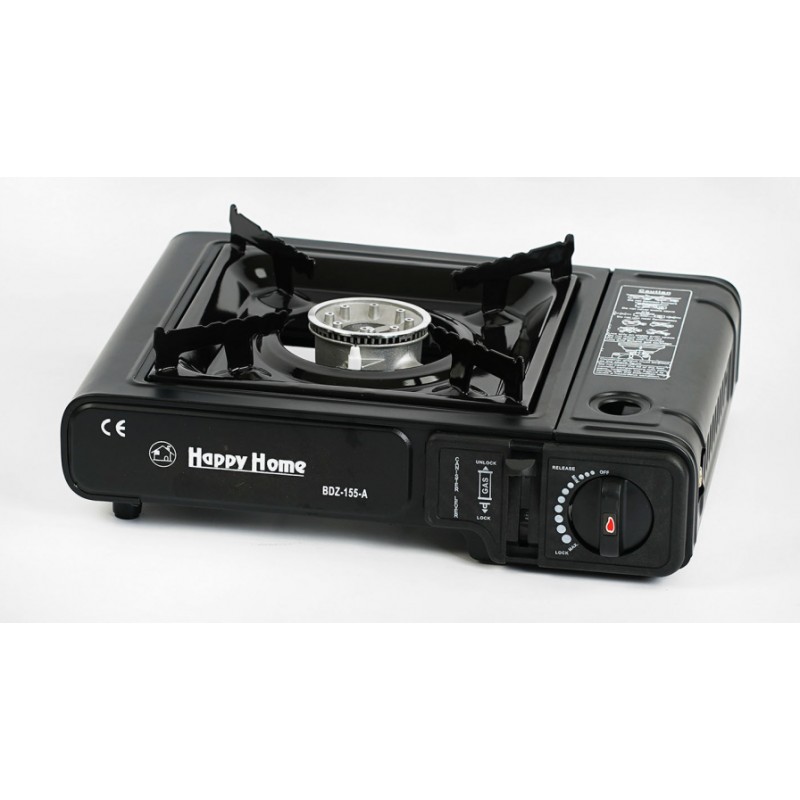 Плита газова Happy Home 33 х 26 х 16 см Black (128897)