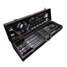 Набір шампурів ПУМА 2.0 Gorillas BBQ у дерев'яній коробці