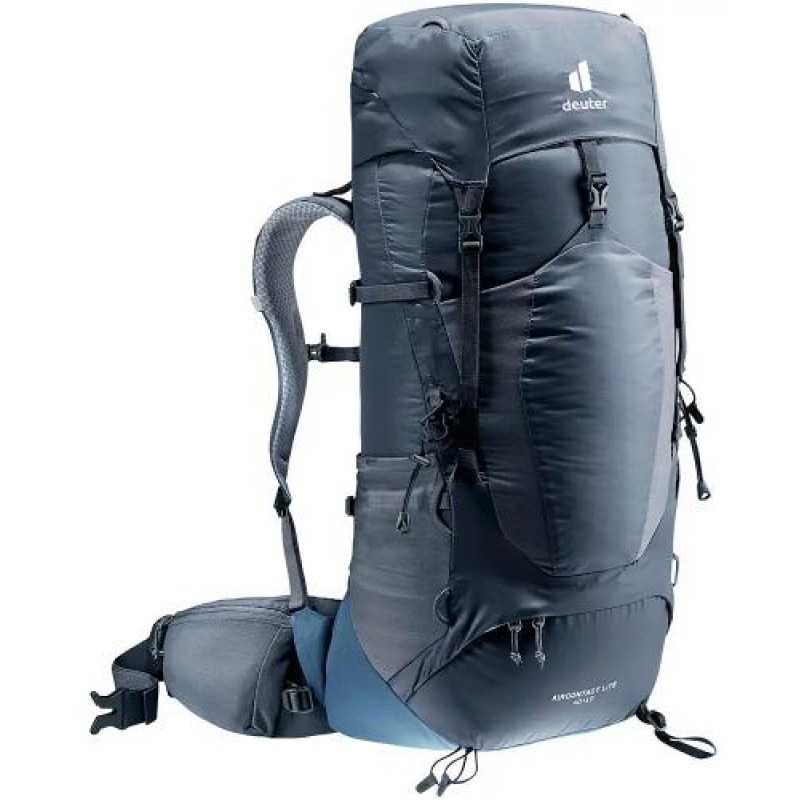 Рюкзак Deuter Aircontact Lite 2023 40+10 л Black/Blue (1052-3340123 7319)