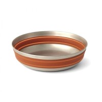 Миска складана Sea to Summit Detour Stainless Steel Collapsible Bowl 665 мл Сіро-коричневий (STS ACK039011-050303)