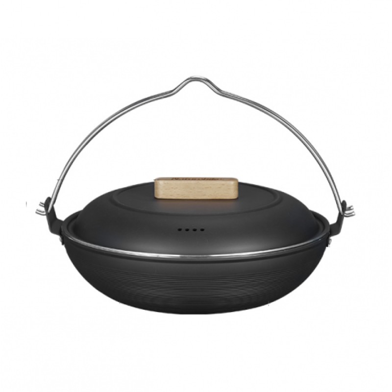 Сотейник з кришкою Naturehike CNK2300CJ014 2.6 л Чорний (2322439792)