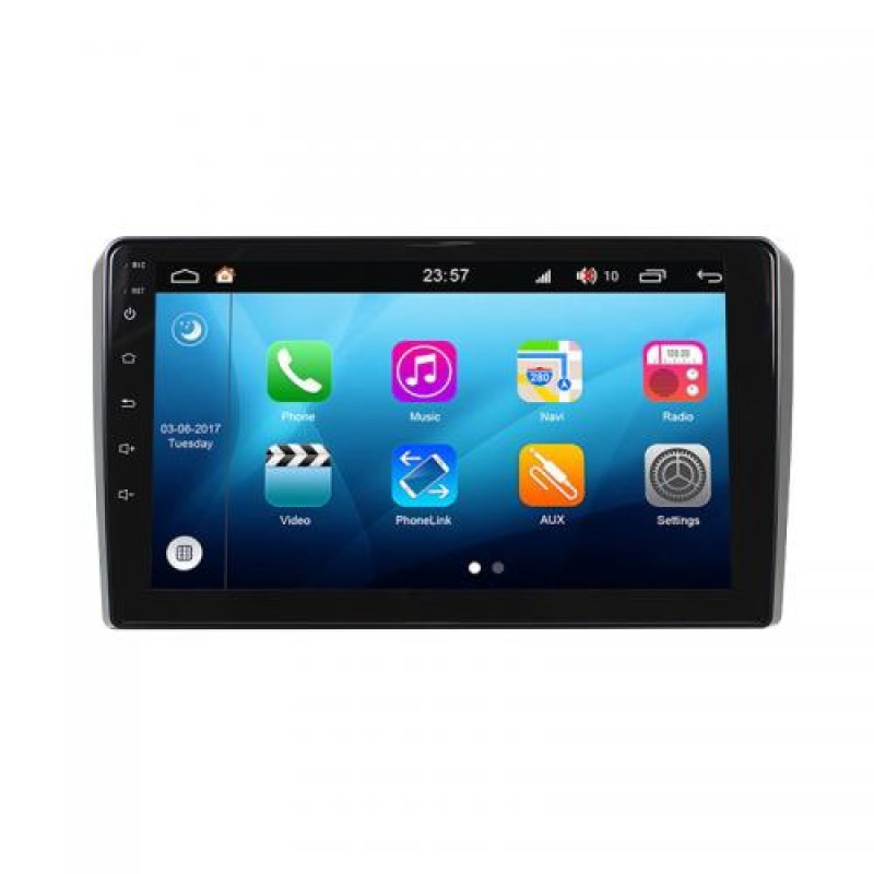 Штатна автомобільна магнітола Lesko для авто Audi A3 S3 (2008-2012р.) (5927-20155)