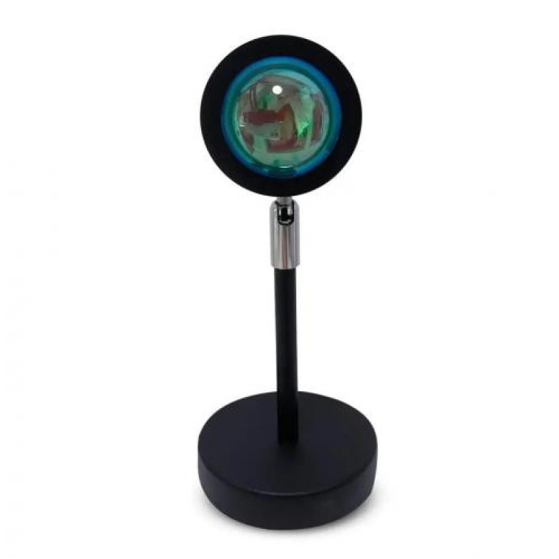 Проекційна настільна LED лампа RIAS Sunset Lamp Rainbow USB 5W (3_01497)