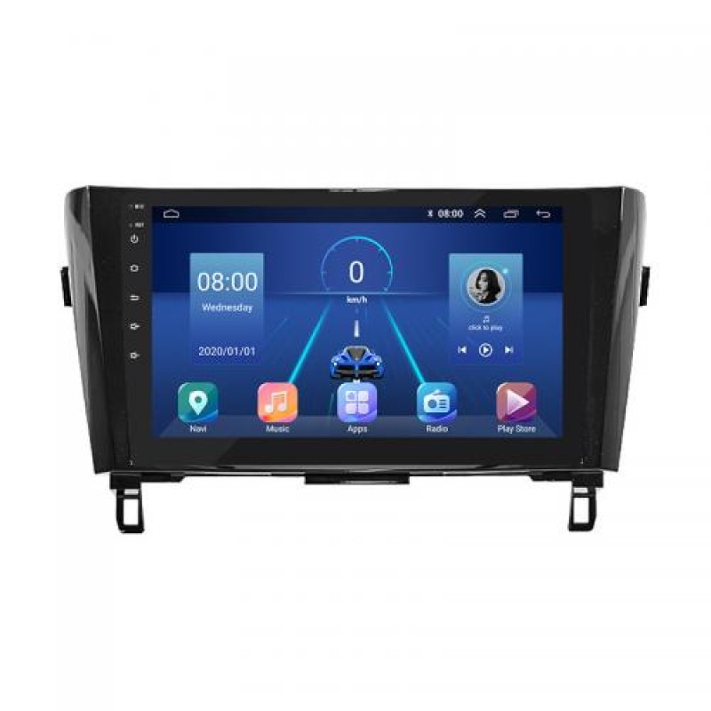 Штатна магнітола Lesko для Nissan Rogue II 2013-2016 екран 10