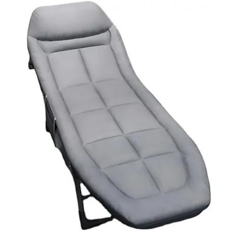 Розкладне ліжко No Brand 200x66x30 см Сірий (2081647418)