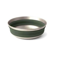 Миска складана Sea to Summit Detour Stainless Steel Collapsible Bowl 665 мл Сіро-зелений (STS ACK039011-052004)
