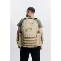 Тактичний рюкзак Intruder світлий беж коса кишеня  (2179668263)