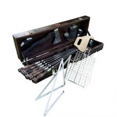 Набір шампурів ПАНТЕРА Gorillas BBQ в дерев'яній коробці