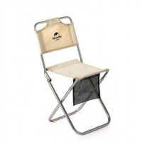 Стілець розкладний зі спинкою Naturehike MZ01 NH18M001-Z Хакі (2415581584)