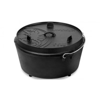 Казан-жарівня чавунна Petromax Dutch Oven ft18 на ніжках 16,1 л (1017-ft18)