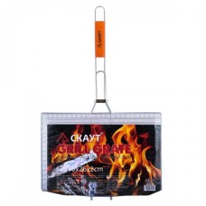 Залізна решітка для гриля 40x26x2см Kamille KL225188