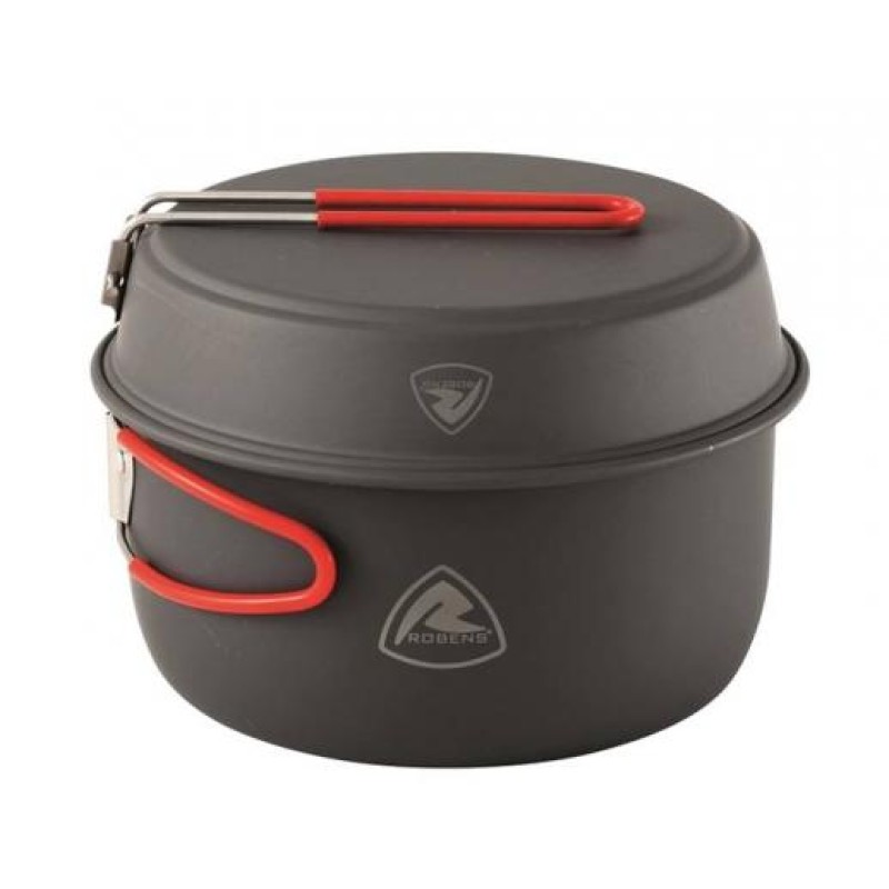 Набір посуду Robens Frontier Cook Set L 2.6/1.6 л Сірий/Помаранчевий (1046-690207)