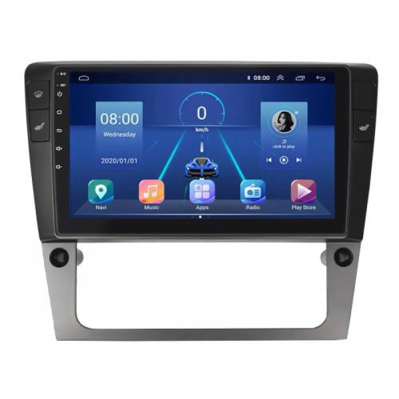 Штатна магнітола Lesko Skoda Superb I 2001-2006 9 6/128Gb 4G Wi-Fi GPS Top