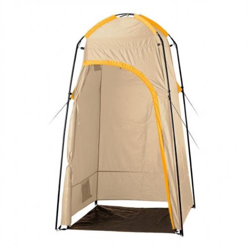 Тент туристичний для туалету або душу Кемпинг 120x120x225 мм Бежевий (2387056199)