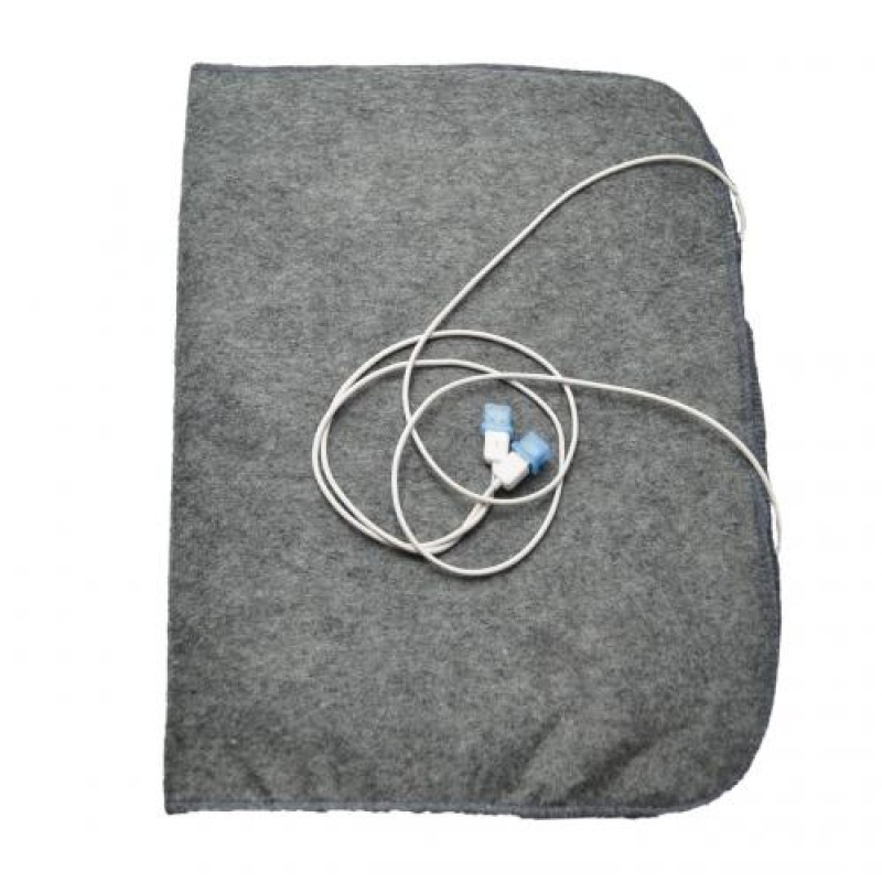 Електричне міні простирадло SHINE Міні-3 з підігрівом від USB 65х45 см Grey