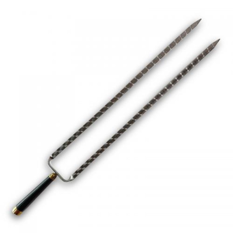 Шампур-вертел з дерев'яною ручкою Gorillas BBQ Польський герб (овал) SKK28 45 см (5188)