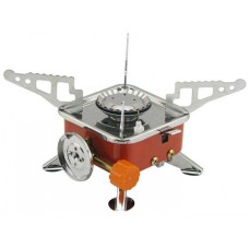 Портативний газовий пальник Kovar ZT-202 для кемпінгу з п'єзопідпалом + 2 газові балони (1756375570)