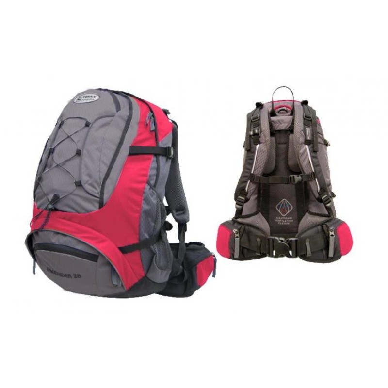 Рюкзак Terra Incognita Freerider 28 Red-Grey (TI-01428)